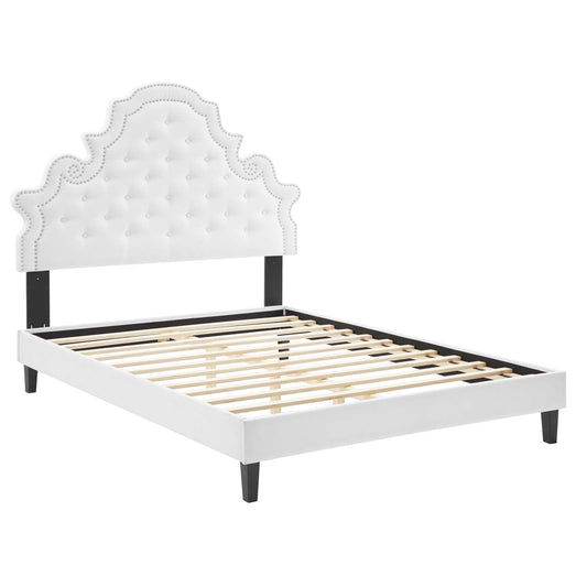 Gwyneth Tufted Performance Velvet Twin Platform Bed by Modway