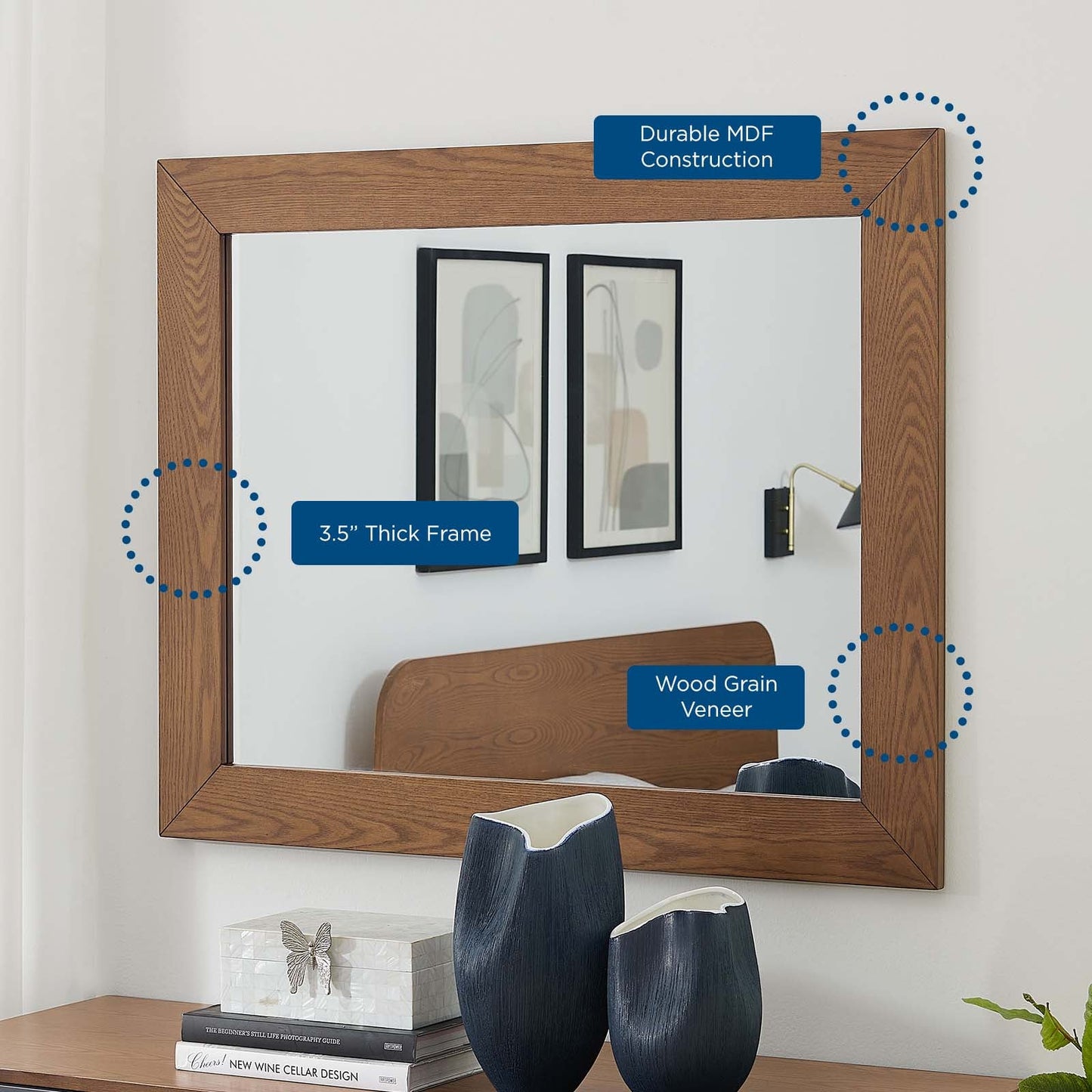 Dylan Dresser and Mirror by Modway
