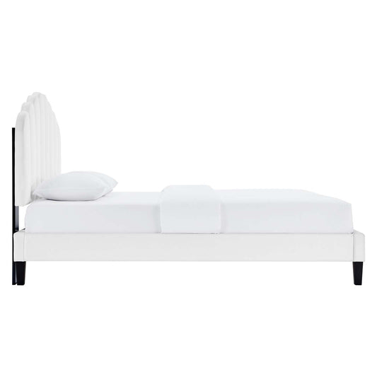 Daisy Performance Velvet Full Platform Bed by Modway