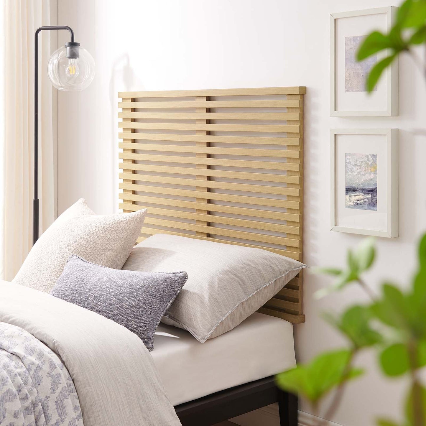 Render Wall Mount Twin Headboard by Modway