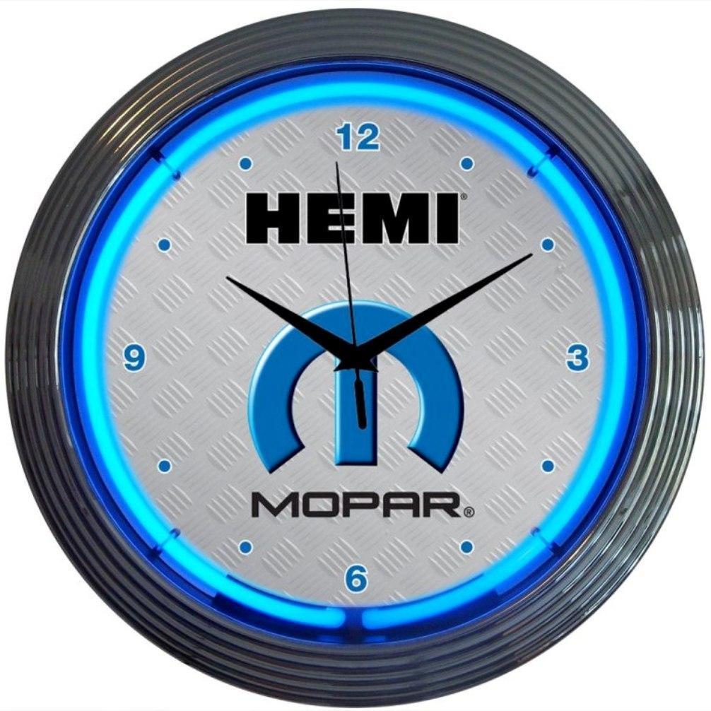Mopar Hemi Neon Clock