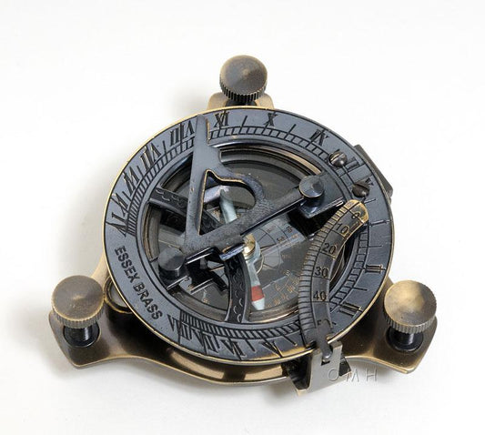 Sundial Compass in wood box (Small)