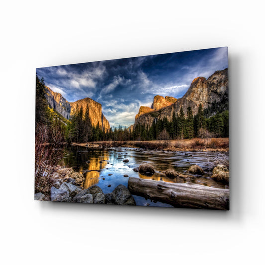 Lake Glass Wall Art