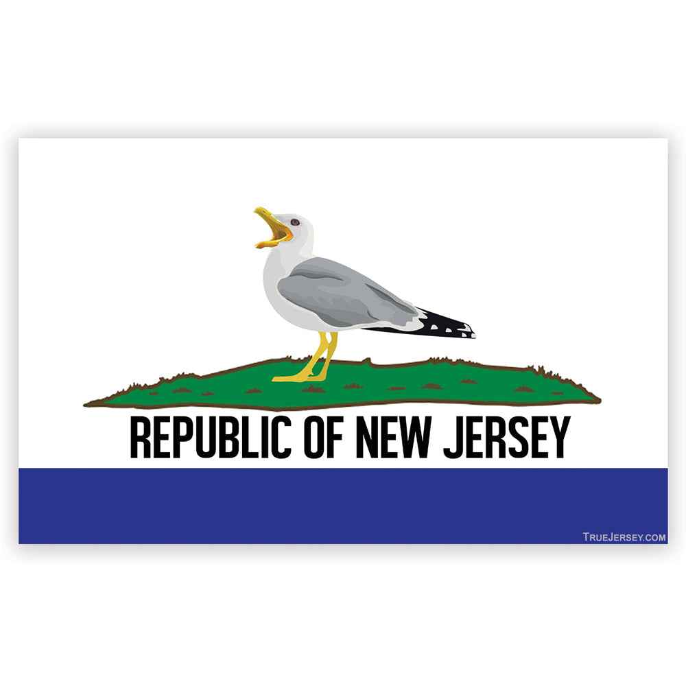 Republic of New Jersey Flexible Magnet