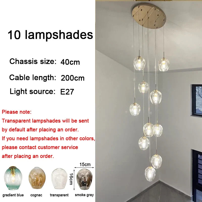 home decorationPendant lights, luxury crystal living room chandelier, bedroom Pendant lamp, ceiling light, indoor lighting