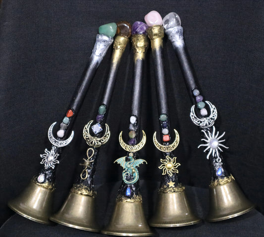 Crystal Charm Altar Bells