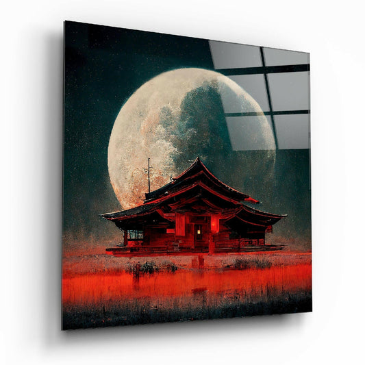 Monkeys' Home Glass Wall Art || Designer Collection