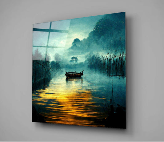 Silence Glass Wall Art || Designer Collection