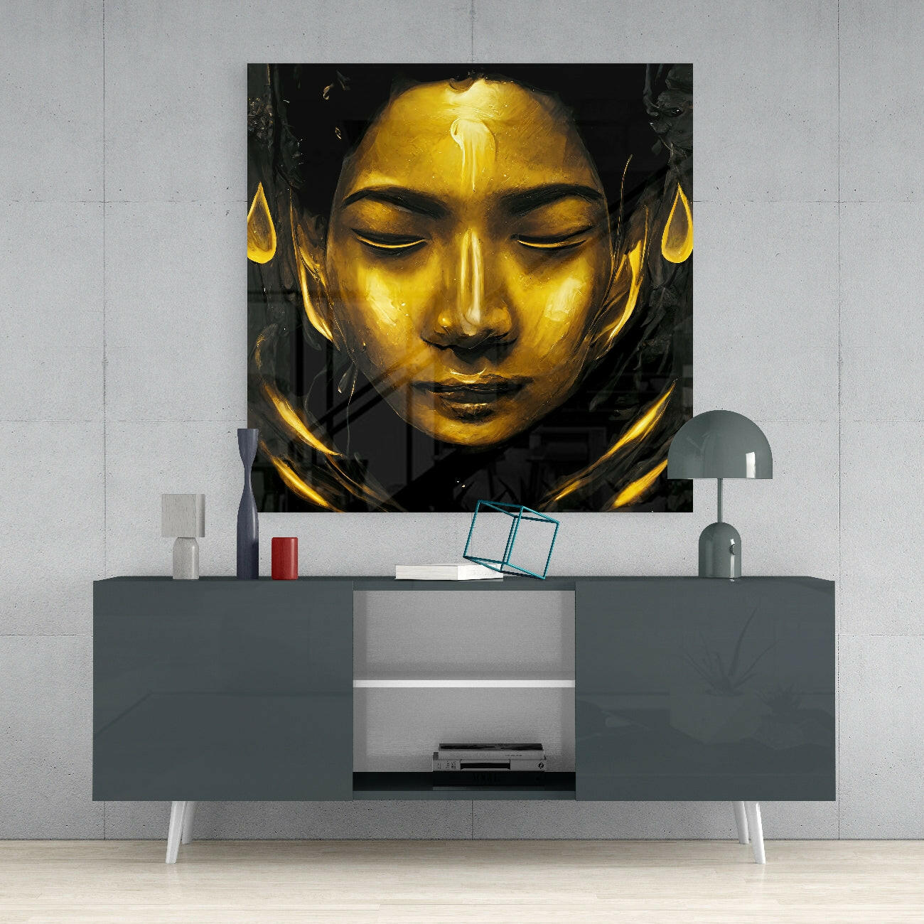 Goddess Glass Wall Art || Designers Collection