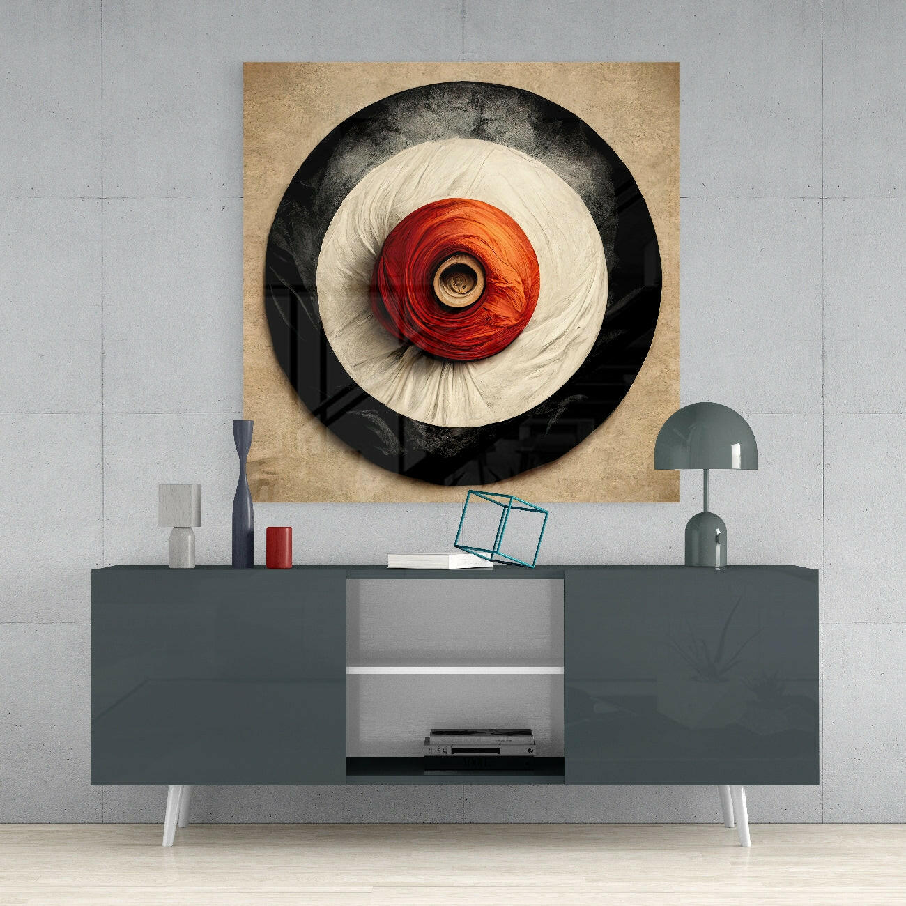 Mysticism Glass Wall Art || Designer Collection