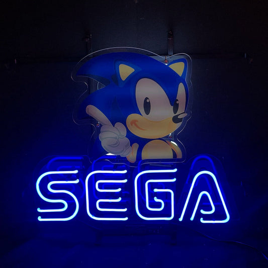 Sega Neon Light Sign