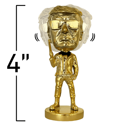 Mini Gold Trumpinator Bobblehead