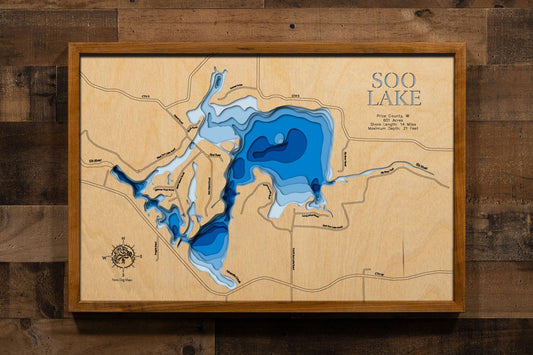 Lac Sault Dore in Price County, Wisconsin