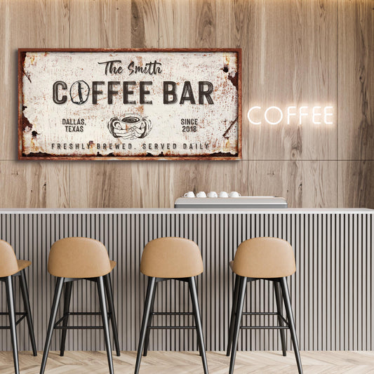 Coffee Bar Sign IV