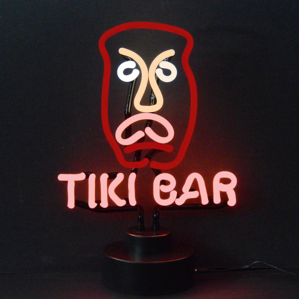 Tiki Bar Neon Sculpture