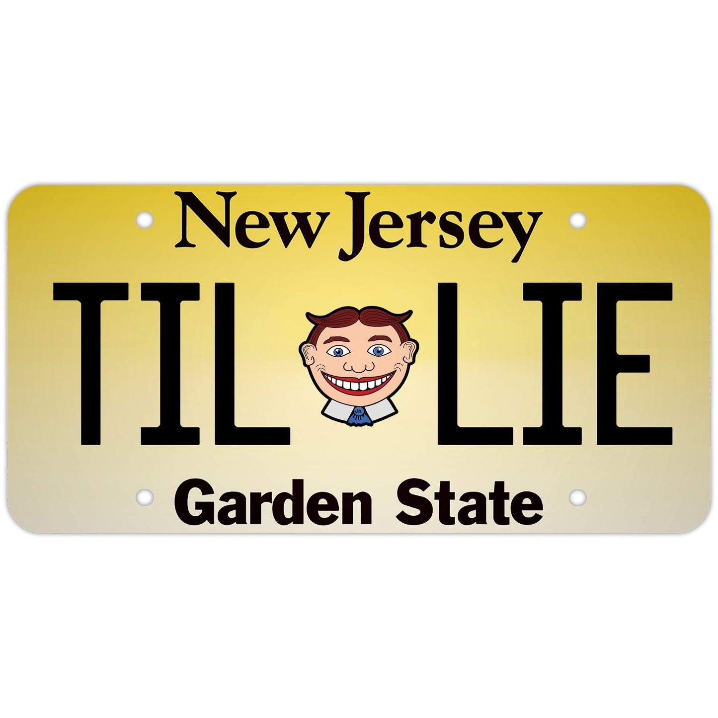Asbury Park Tillie Decorative License Plate