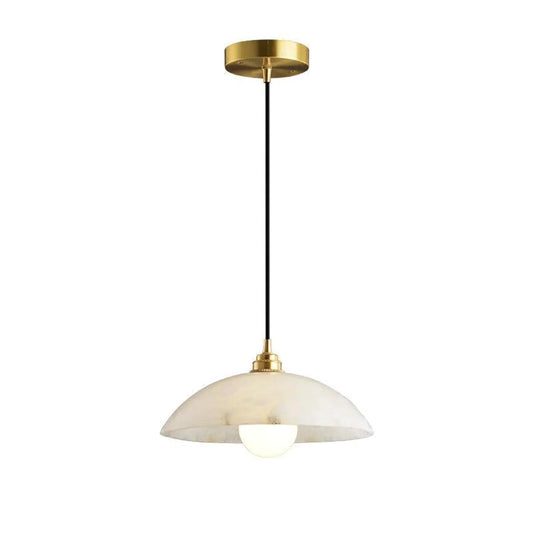 Timeless Alabaster Minimalist Pendant Light