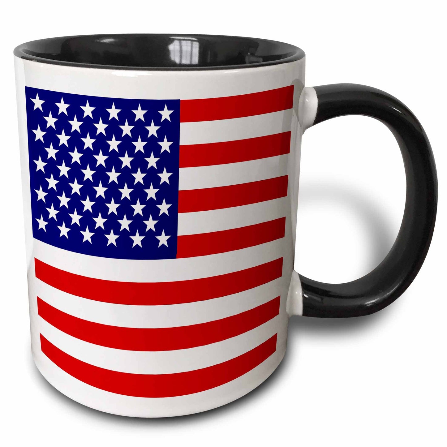 3dRose American Flag - Patriotic USA stars and stripes red white and blue - 4th... - Mugs (mug_112805)