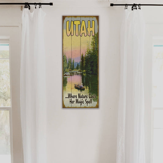 Where Nature Casts Her Magic Spell - Wood & Metal Wall Art