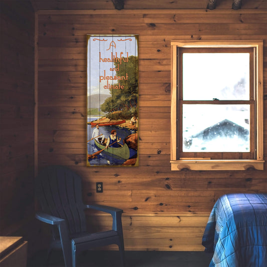 A Healthy and Pleasant Climate: Generic - Wood & Metal Wall Art
