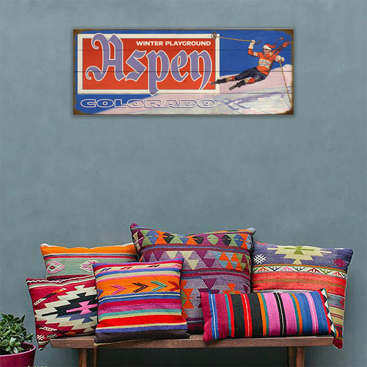 Winter Playground - Wood & Metal Wall Art