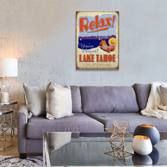 You've Arrived: Lake - Wood & Metal Wall Art