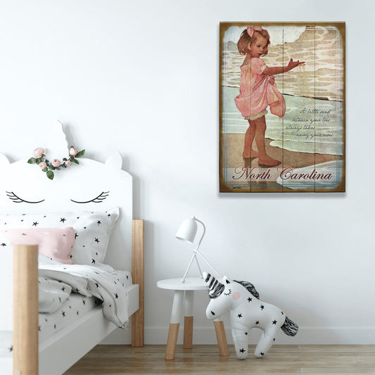 A Little Sand Between Your Toes - Wood & Metal Wall Art