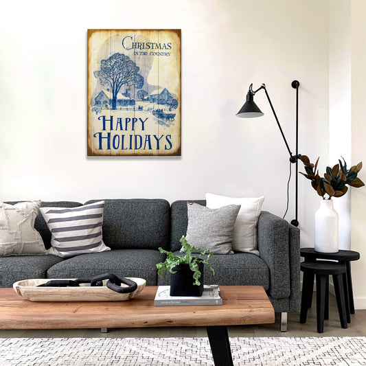 Christmas in the Country: Generic - Wood & Metal Wall Art