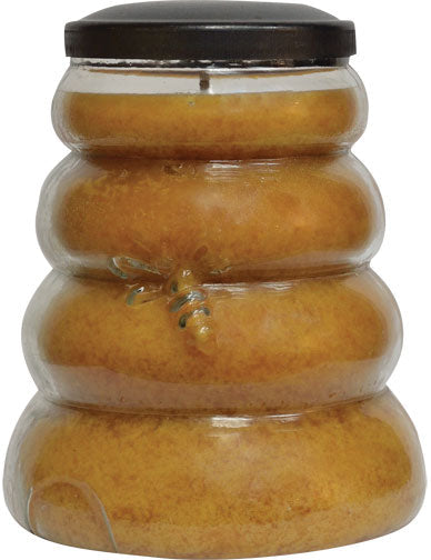 Honey Pear Cider Beehive Jar Candle 14 oz (Pack of 2)