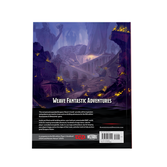 Dungeons & Dragons - NEW Dungeon Master's Guide 2024 (Hardcover)