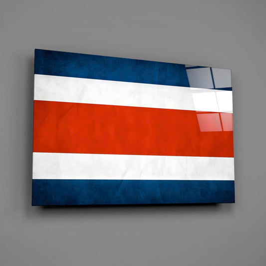 Vibrant Flag Wall Art Glass Wall Art