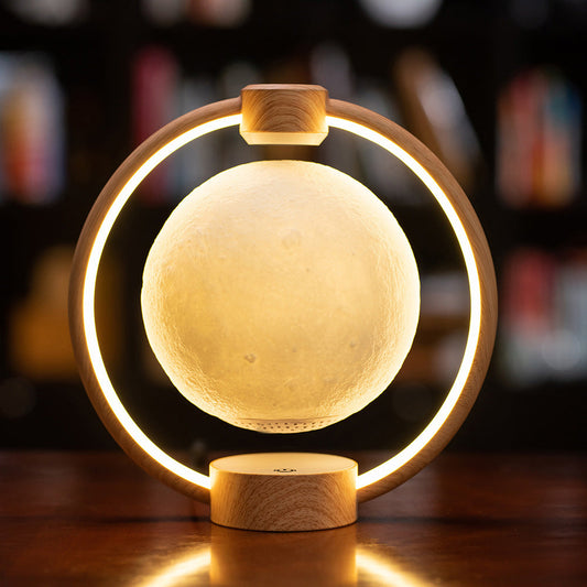 Bluetooth Speaker Mag-lev Moon Lamp