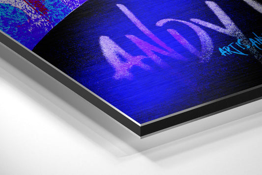 Andy Warhol Brushed Aluminum Dibond Wall Art