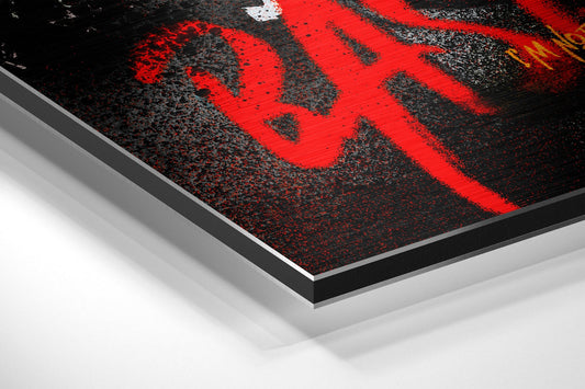 Basquiat Brushed Aluminum Dibond Wall Art