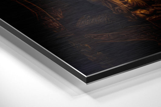 Elvis the King Brushed Aluminum Dibond Wall Art