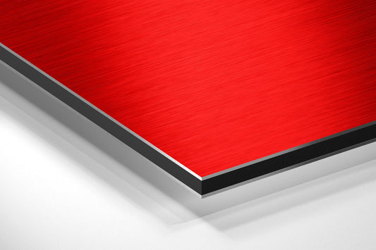 Keep It Simple Brushed Aluminum Dibond Wall Art