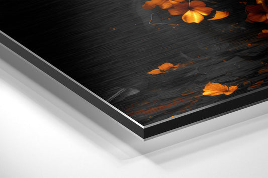 Butterfly Brushed Aluminum Dibond Wall Art