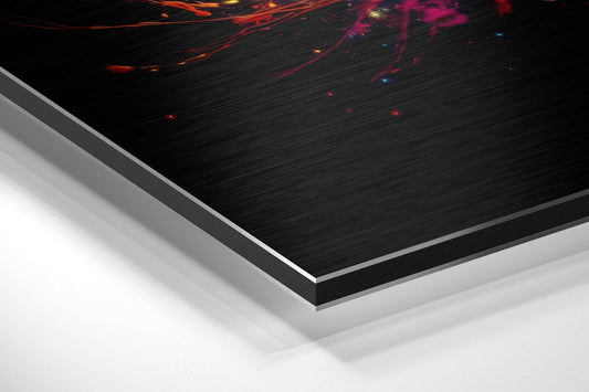 Colors of Space Brushed Aluminum Dibond Wall Art