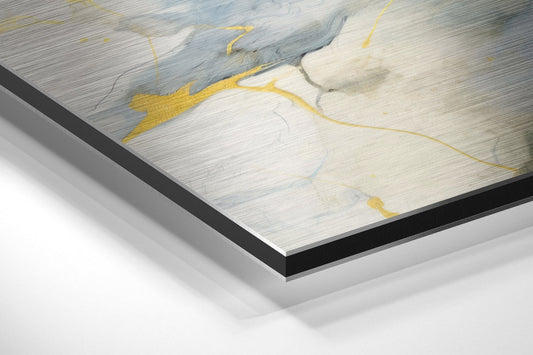 Marbleous Brushed Aluminum Dibond Wall Art