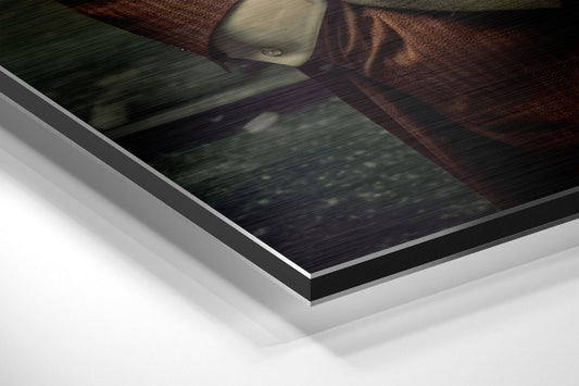 Bulldog Brushed Aluminum Dibond Wall Art