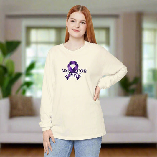 Aim for Zero Long-Sleeve Unisex T-Shirt