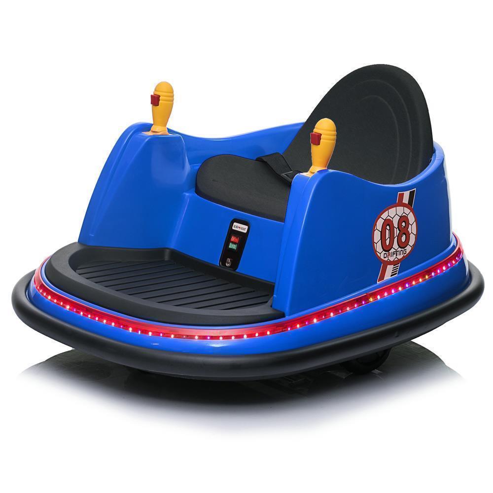 ASTM-certified Electric 6V Ride On Bumper Car with Remote Control for Kids in 2 Color Options