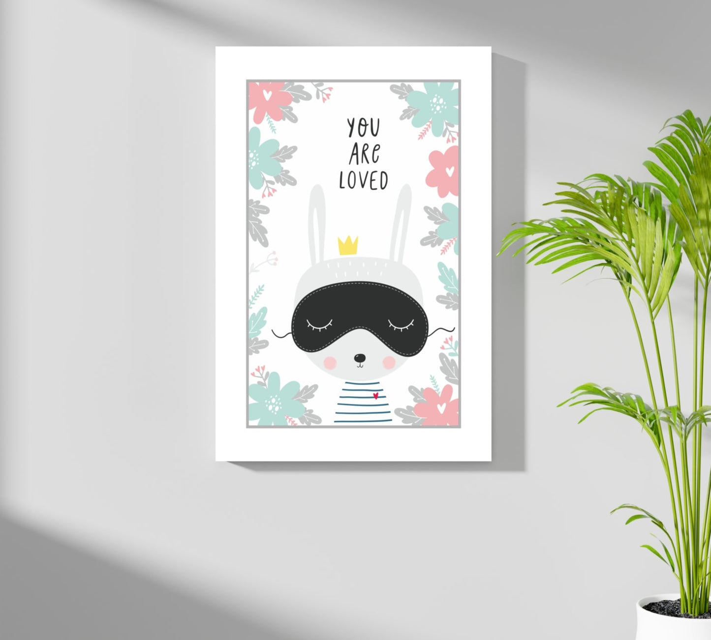 You Are Loved Aluminum Print