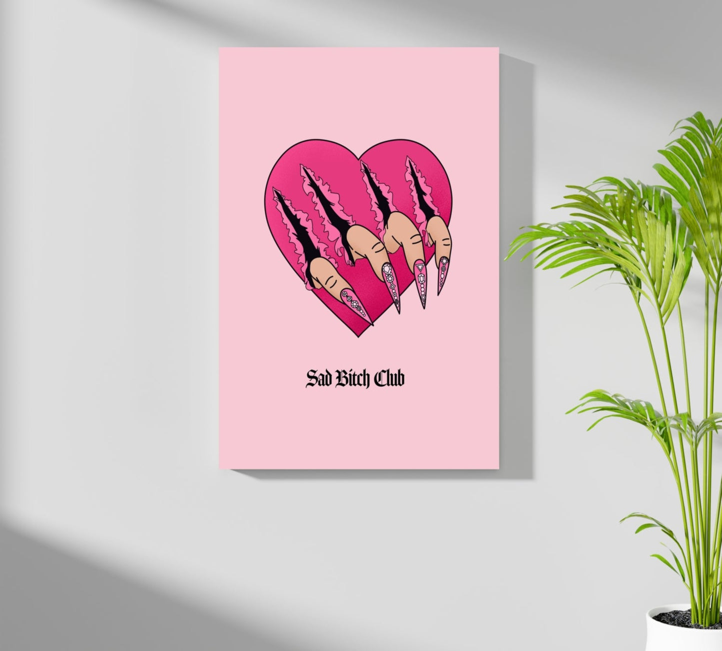Sad Club Aluminum Print