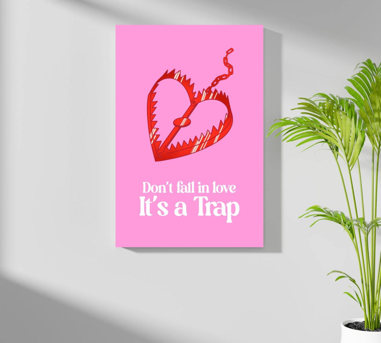 Love Trap Aluminum Print