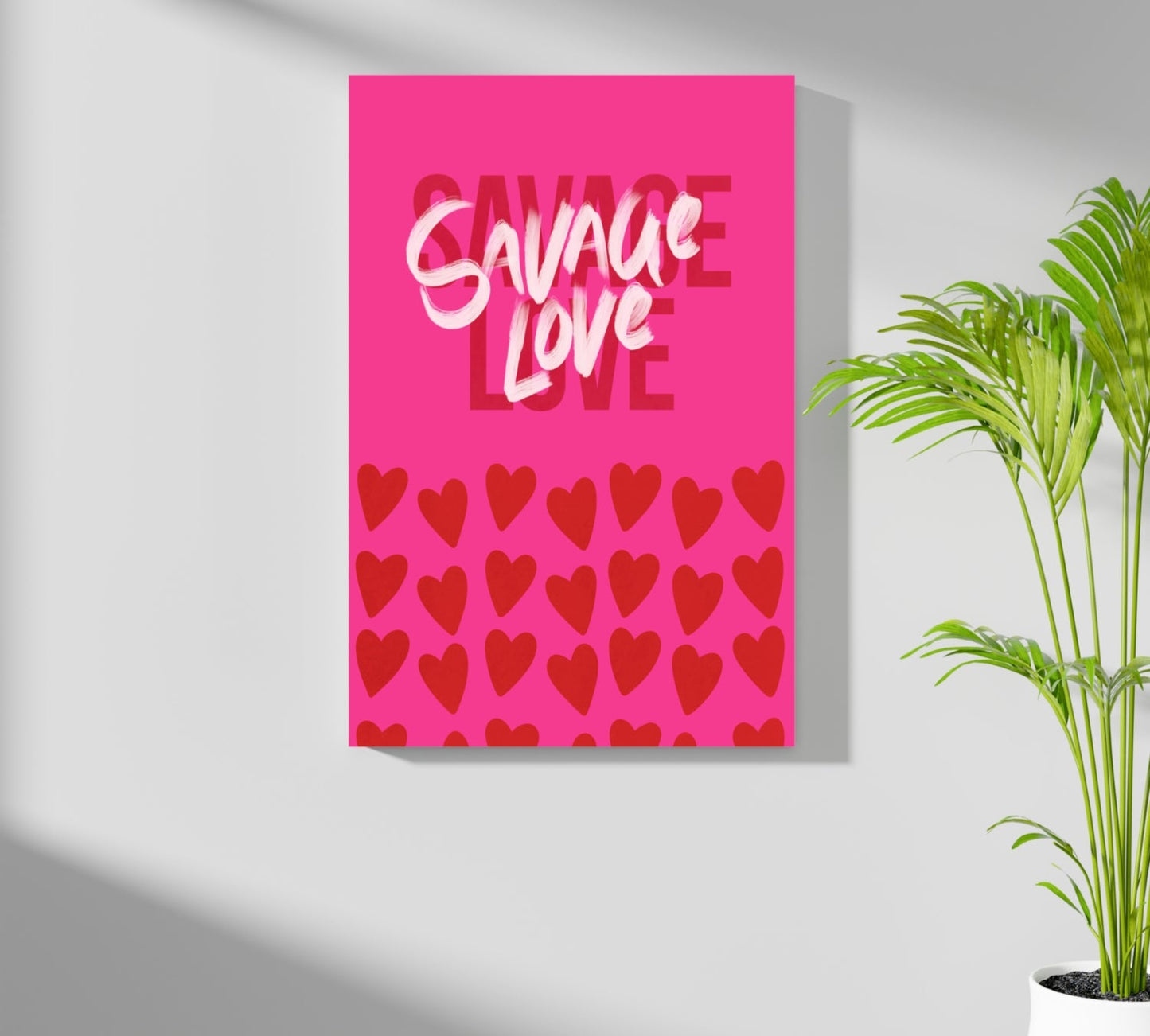 Savage Love Aluminum Print