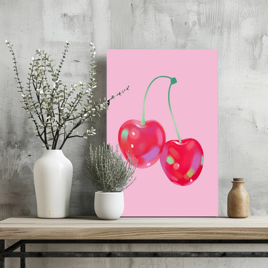 Cherry Aluminum Print
