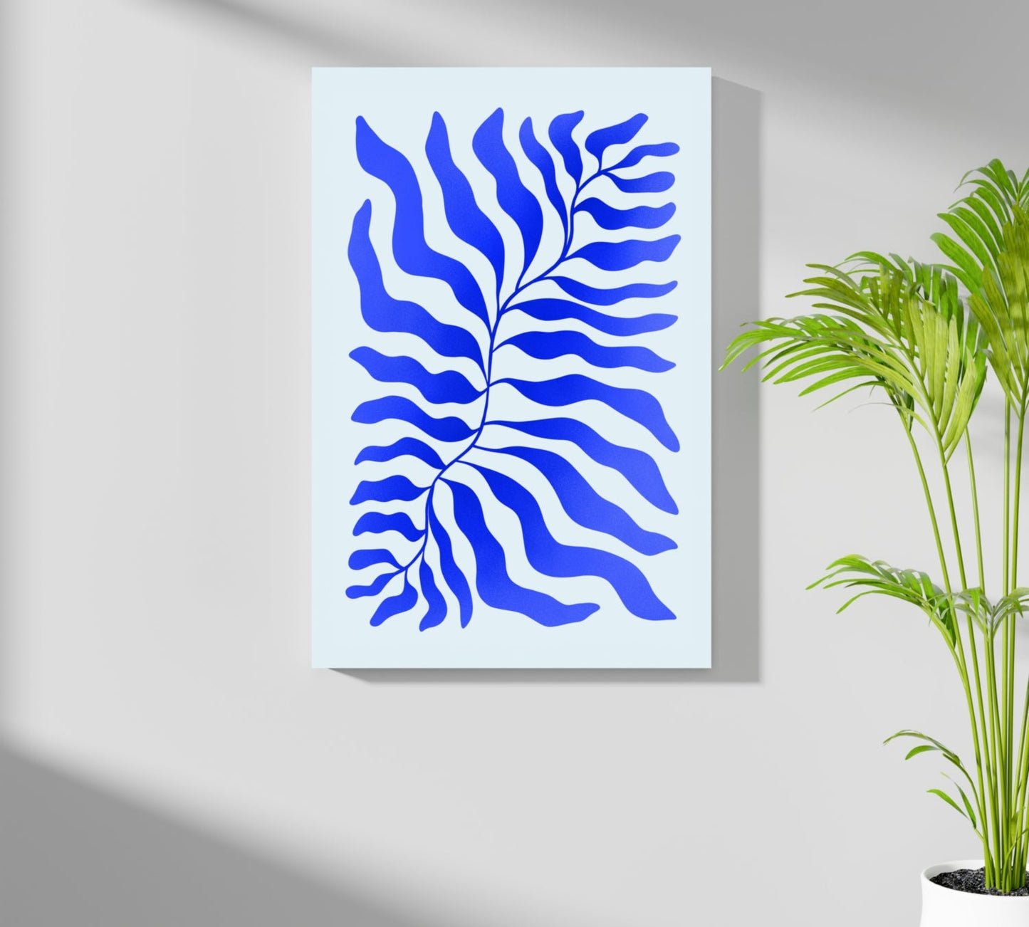 Abstract Flower Aluminum Print