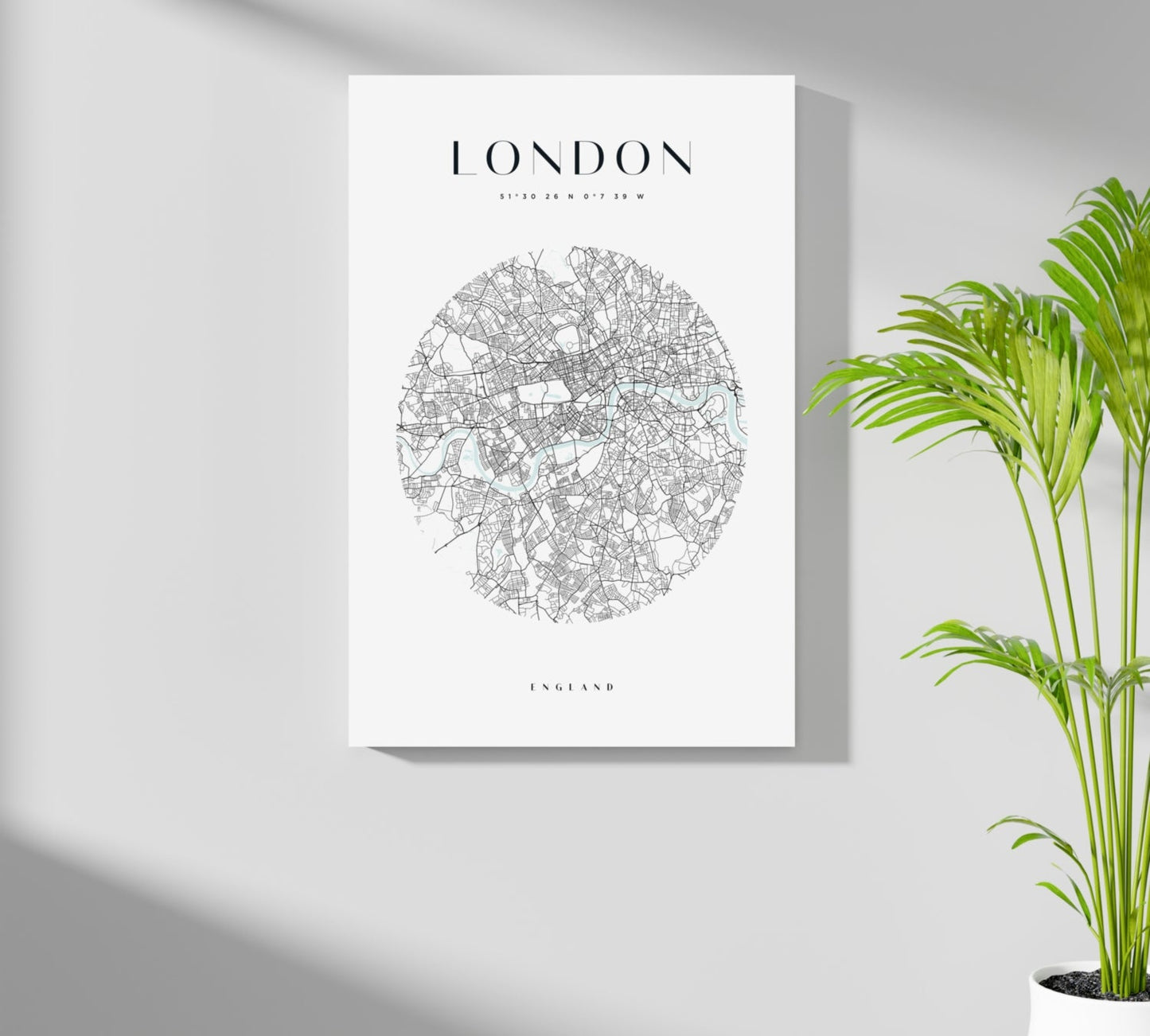 London V2 Aluminum Print