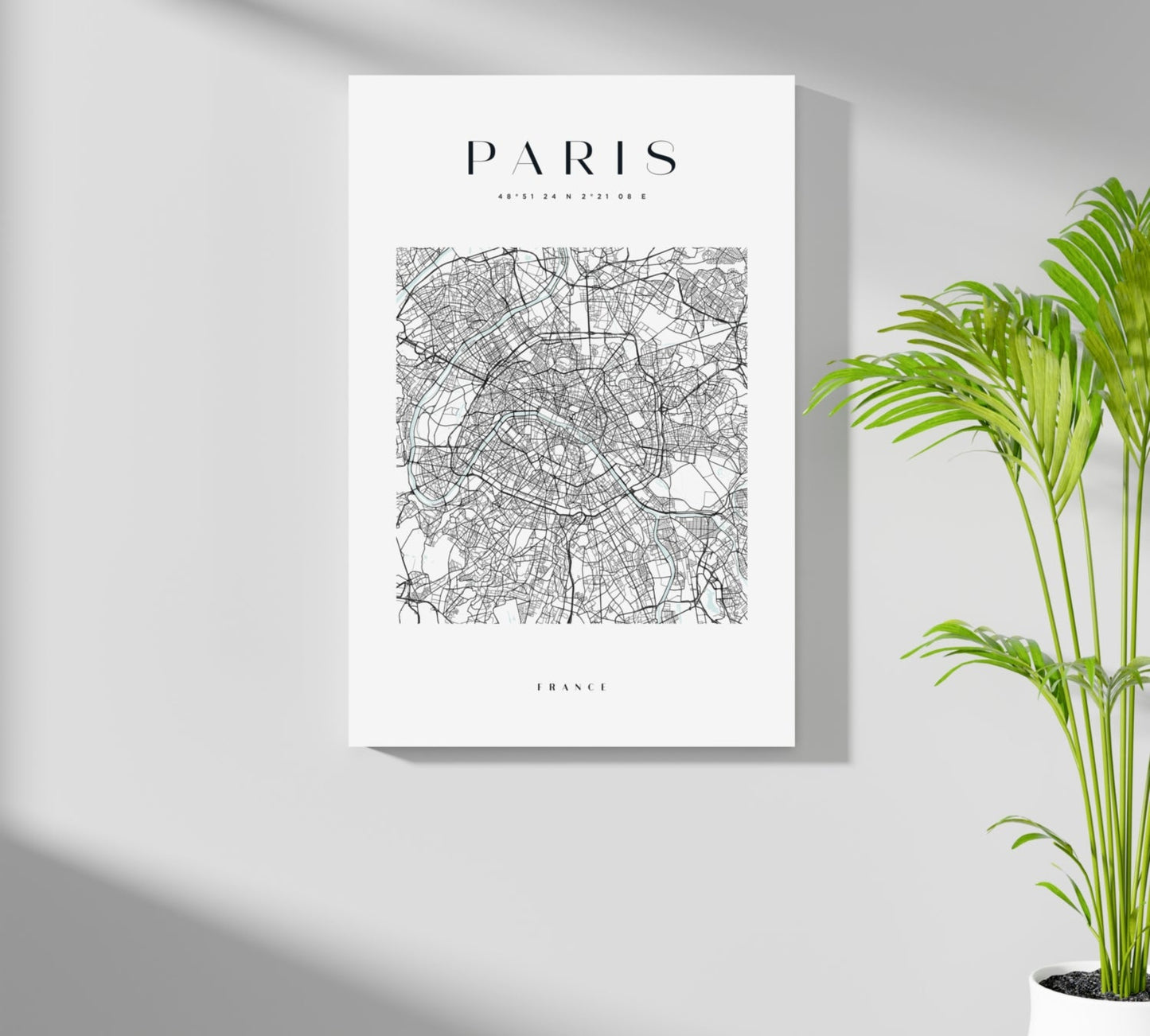 Paris V3 Aluminum Print